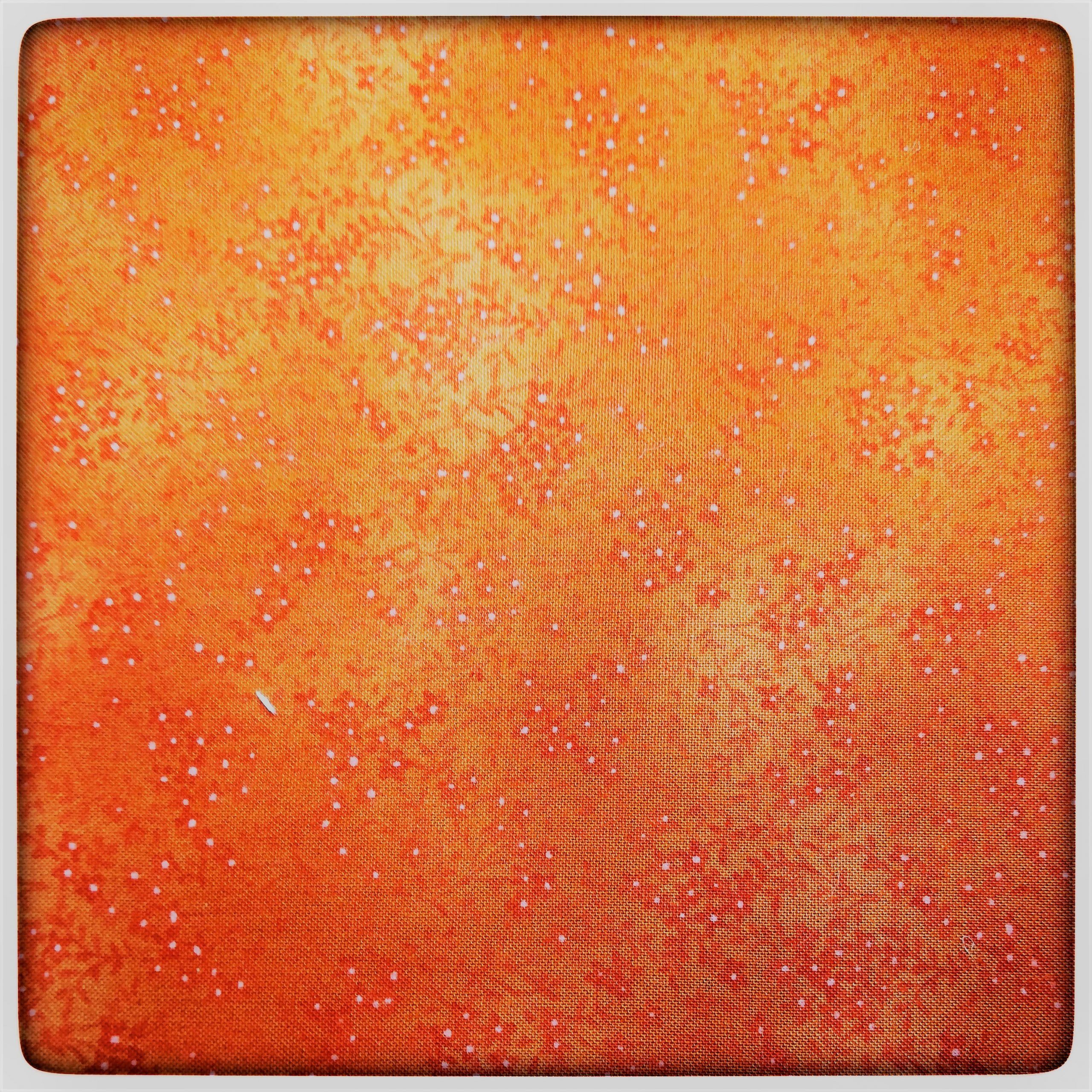 tela patchwork naranja